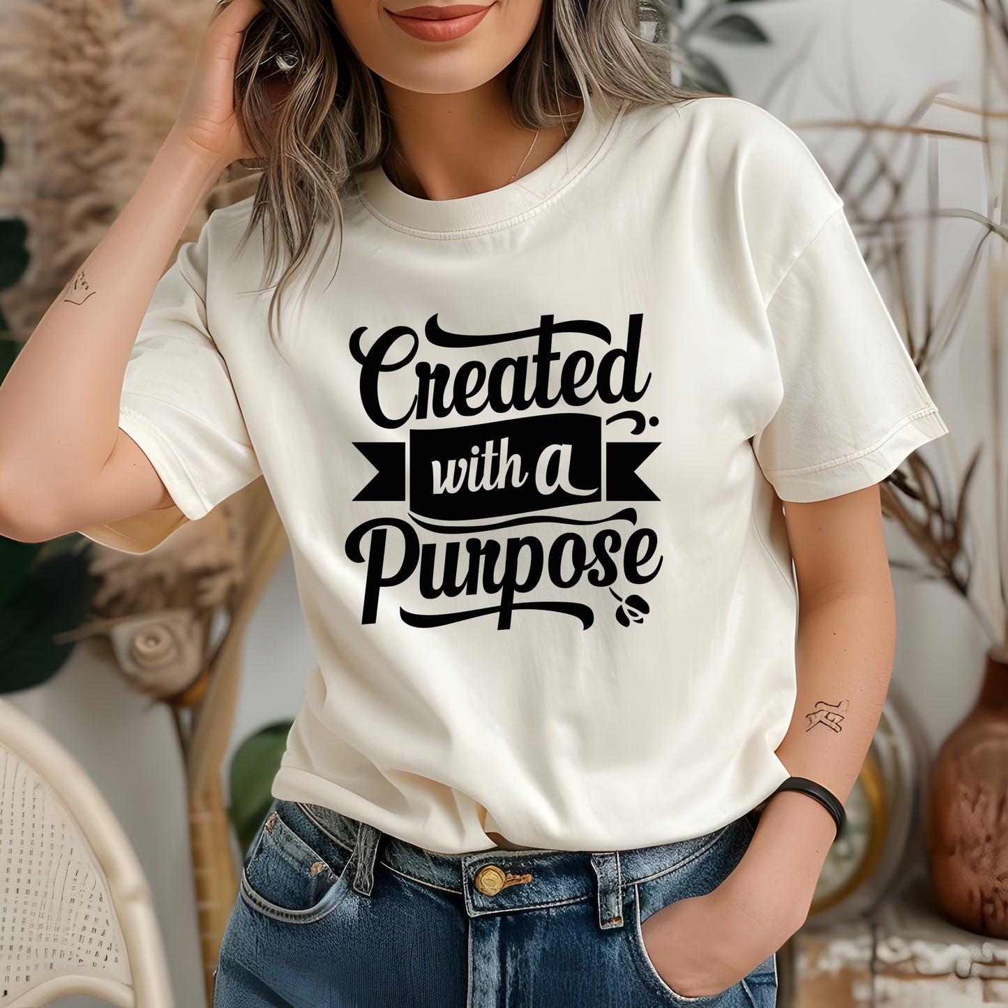 Created for Purpose Unisex Christian T-Shirt